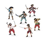 Legefigurer pirater 6 stk.