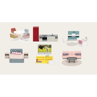 Lundby dukkehusmøbler