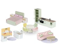 Lundby dukkehusmøbler 17 dele
