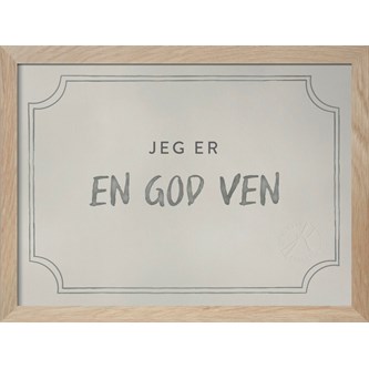Kunskapstavlan® Jeg er en god ven diplom