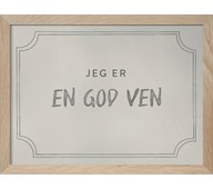 Kunskapstavlan® Jeg er en god ven diplom