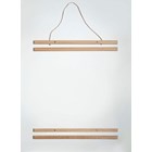 Kunskapstavlan® Plakatophæng i eg 51 cm