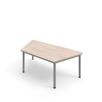 12:38 FSC trapezbord akustiklaminat 140x70 cm sølv understel