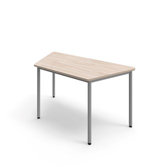 12:38 FSC trapezbord akustiklaminat 140x70 cm sølv understel