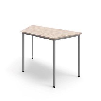 12:38 FSC trapezbord akustiklaminat 140x70 cm sølv understel