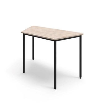 12:38 FSC trapezbord HT 140x70 cm sort understel