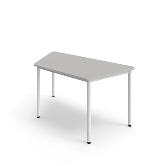 12:38 FSC trapezbord HT 140x70 cm hvidt understel
