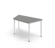 12:38 FSC trapezbord akustik optimal laminat 140x70 cm hvidt understel