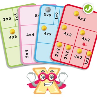 Forstå multiplikationstabellen