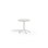 Pilare bord akustiklaminat Ø70 cm hvidt understel