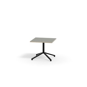 Pilare bord akustik linoleum 70x70 cm sort understel