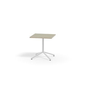 Pilare bord akustik linoleum 70x70 cm hvidt understel