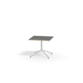 Pilare bord akustik linoleum 70x70 cm hvidt understel