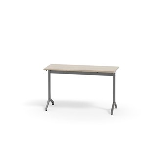 Pilare bord akustiklaminat 120x50 cm sølv understel