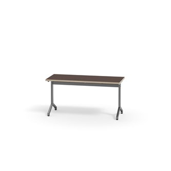 Pilare bord akustiklaminat 120x50 cm sølv understel