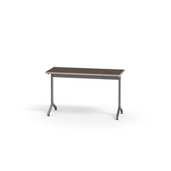 Pilare bord akustiklaminat 120x50 cm sølv understel