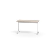 Pilare bord akustiklaminat 120x50 cm hvidt understel