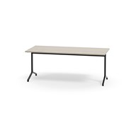 Pilare bord akustiklaminat 180x80 cm sort understel