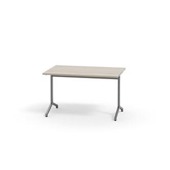 Pilare bord akustiklaminat 120x80 cm sølv understel