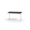 Pilare bord akustiklaminat 120x80 cm hvidt understel