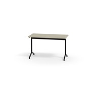 Pilare bord akustik linoleum 120x60 cm sort understel