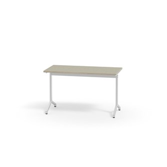 Pilare bord akustik linoleum 120x60 cm hvidt understel