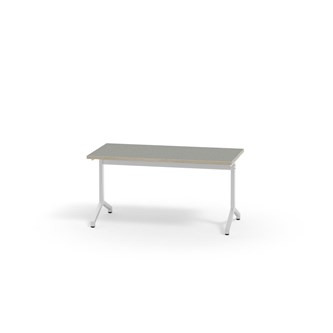Pilare bord akustik linoleum 120x60 cm hvidt understel