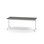 Pilare bord akustik linoleum 180x80 cm hvidt understel