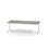 Pilare bord akustik linoleum 180x80 cm hvidt understel