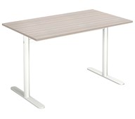 Cross T søjlebord 120x60 cm HT hvidt understel