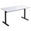 Cross T søjlebord 140x70 cm HT sort understel