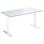 Cross T søjlebord 140x70 cm HT hvidt understel