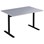 Cross T søjlebord 120x80 cm HT sort understel