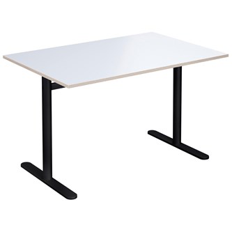 Cross T søjlebord 120x80 cm HT sort understel