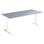 Cross T søjlebord 180x80 cm HT hvidt understel