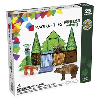 Magna-Tiles skovens dyr