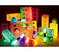 Sensorisk lysende sæt