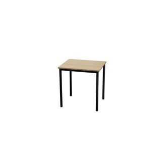 Multiflex bord X 70x60x72-88 cm sort stel