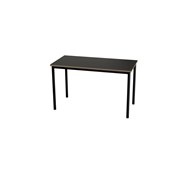 Multiflex bord X 120x60x72-88 cm sort stel
