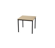 Multiflex bord X 80x80x72 cm sort stel