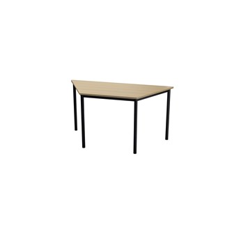 Multiflex trapezbord X 140x70x70x72 cm sort stel