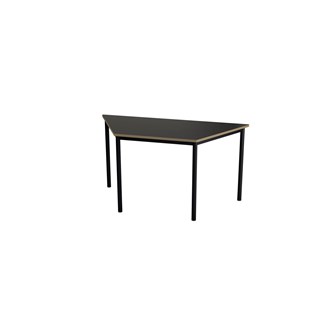 Multiflex trapezbord X 140x70x70x72 cm sort stel