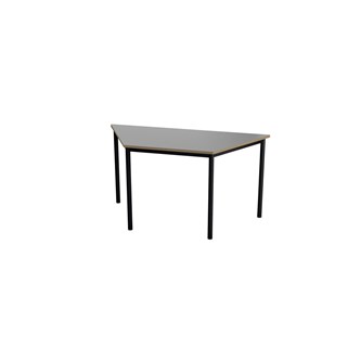 Multiflex trapezbord X 140x70x70x72 cm sort stel