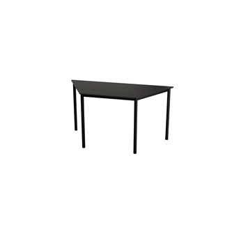 Multiflex trapezbord C 140x70x70x72 cm sort stel