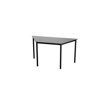 Multiflex trapezbord C 140x70x70x72 cm sort stel