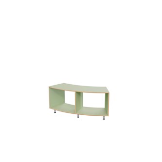 Fixa :1 Curved udvendig u/ ryg, Ø284 cm D40 cm