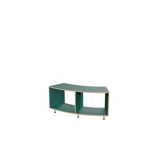 Fixa :1 Curved udvendig u/ ryg, Ø284 cm D40 cm