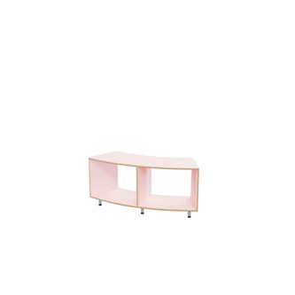 Fixa :1 Curved udvendig u/ ryg, Ø284 cm D40 cm