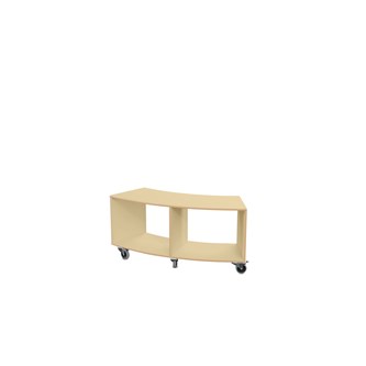 Fixa :1 Curved udvendig u/ ryg, Ø284 cm D40 cm