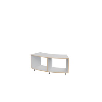 Fixa :1 Curved udvendig u/ ryg, Ø284 cm D40 cm